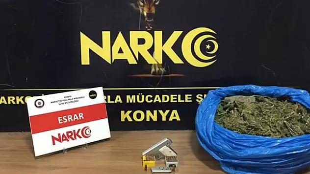 Konya'da uyuşturucu operasyonunda 18 şüpheli yakalandı