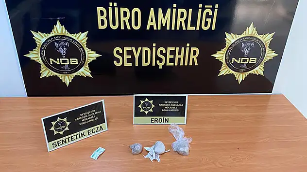 Konya'da uyuşturucu operasyonunda 2 kişi tutuklandı

