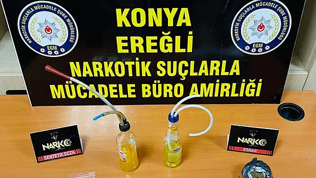 Konya'da uyuşturucu operasyonunda 2'si yabancı uyruklu, 11 şüpheli gözaltına alındı
