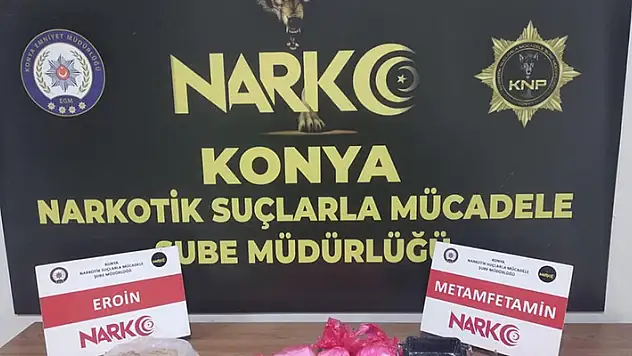 Konya'da uyuşturucu operasyonunda 6 kişi tutuklandı