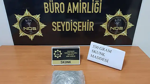 Konya'da uyuşturucu operasyonunda bir kişi tutuklandı
