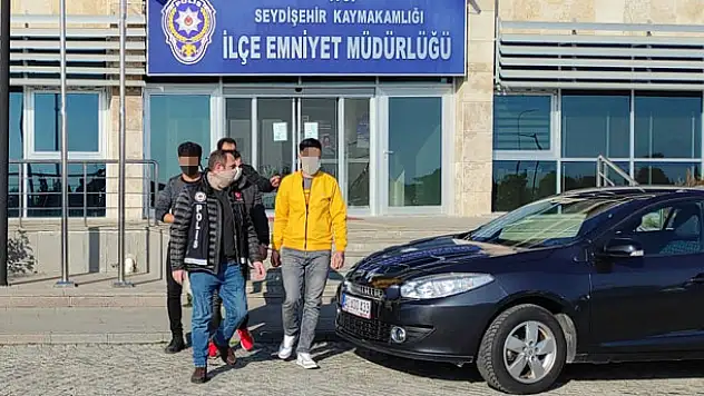 Konya'da uyuşturucu operasyonunda yakalanan 2 şüpheli tutuklandı