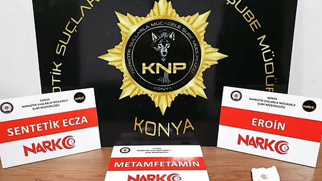 Konya'da uyuşturucu tacirlerine operasyon: 13 kişi...