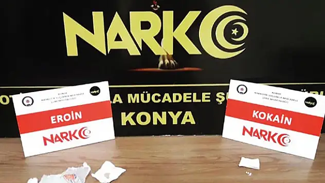 Konya'da uyuşturucu tacirlerine operasyon: 34 kişi hakkında işlem yapıldı