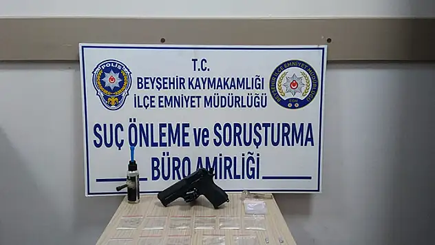 Konya'da uyuşturucu ticareti yaptığı iddia edilen kişi tutuklandı
