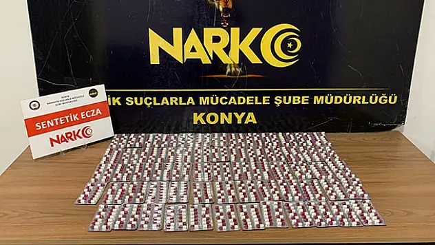 Konya'da uyuşturucu ve kaçakçılık operasyonu