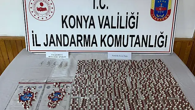 Konya'da uyuşturucuya darbe!