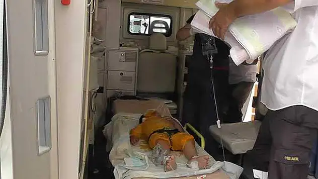 Konya'da üzerine kaynar su dökülen çocuk haşlandı