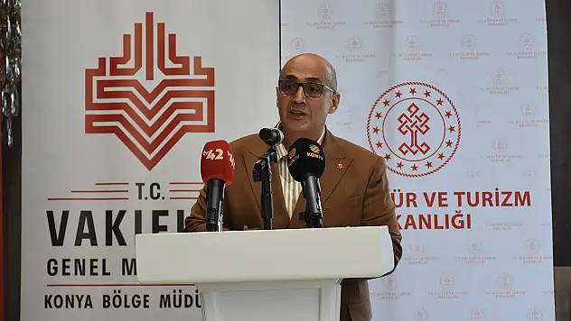 Konya'da vakıf eserlerinin zarafeti masaya yatırıldı