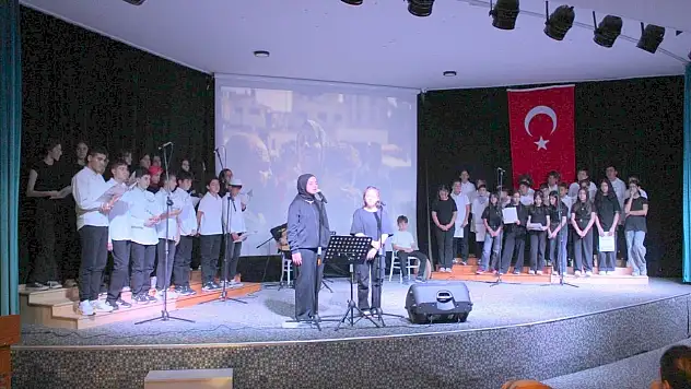 Konya'da vicdanlar Türmak Koleji'nde ses buldu