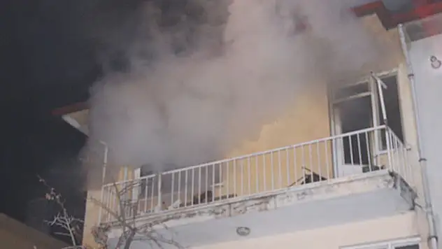 Konya'da yangın paniğe sebep oldu