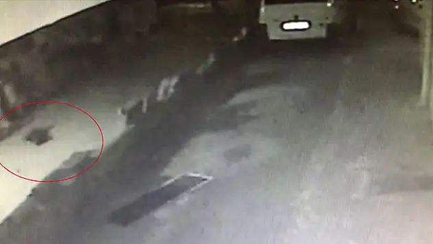 Konya'da yangında annesiyle ölen 6 yaşındaki kızın düşme anı kamerada