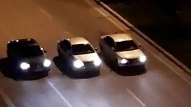 Konya'da yarış yapan 4 otomobil sürücüsüne 598'er lira ceza