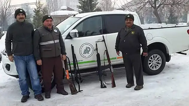 Konya'da yasa dışı kara avcılığına ceza