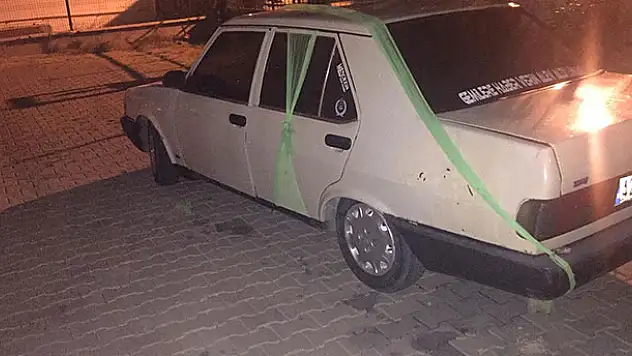 Konya'da yaşandı! 'Gelin arabası' gibi süslenen araçtan uyuşturucu çıktı