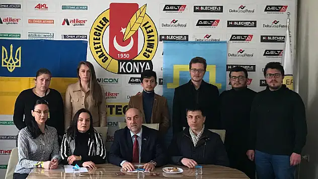 Konya'da yaşayan Ukraynalılarla Kırımlılar savaşın sona ermesini istiyor
