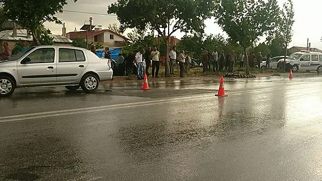 Konya'da yaşlı adam otomobilin çarpması sonucu öldü