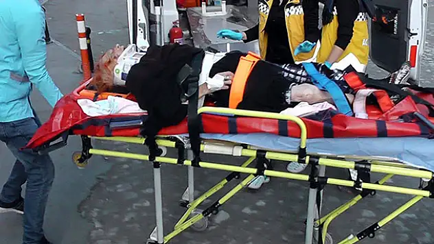Konya'da yaşlı kadın balkondan düştü