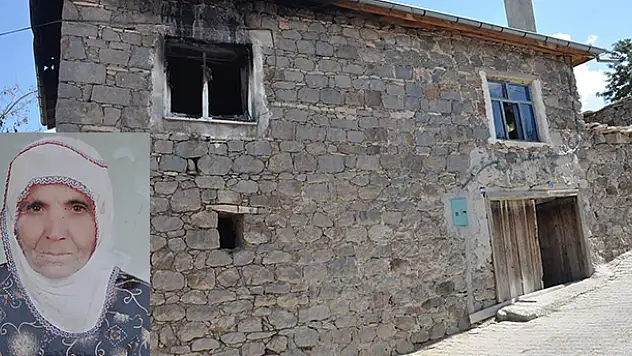 Konya'da yaşlı kadın yangında can verdi