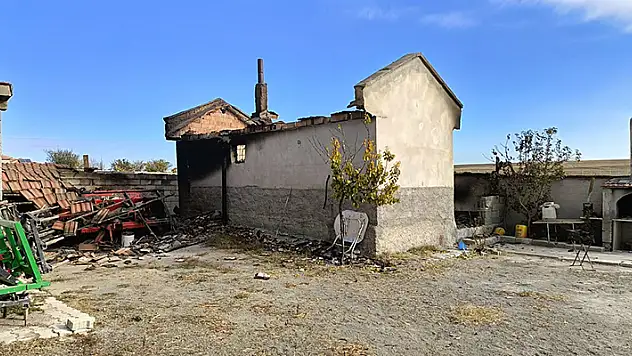 Konya'da yayla yerleşkesindeki yangın söndürüldü
