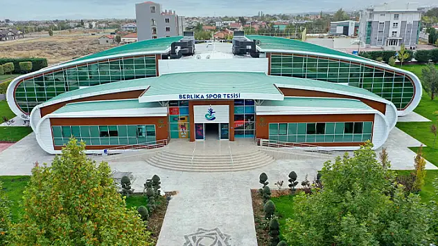 Konya'da yeni bir spor tesisi daha açıldı!