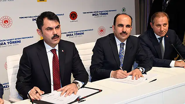 Konya'da yeni Motorlu Sanayi Sitesi ihalesi 12 Ocak'ta