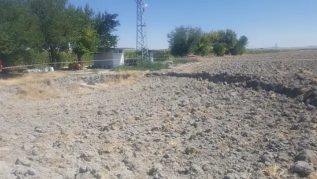 Konya'da yeni obruk oluştu! 