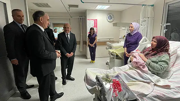Konya'da yeni yılın ilk bebeği dünyaya geldi

