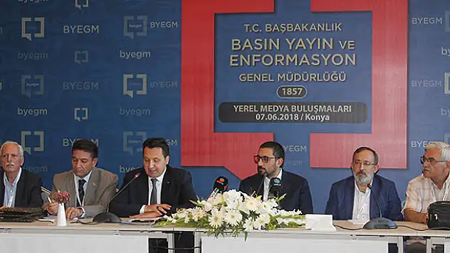 Konya'da 'Yerel Medya Buluşmaları' gerçekleştirildi 