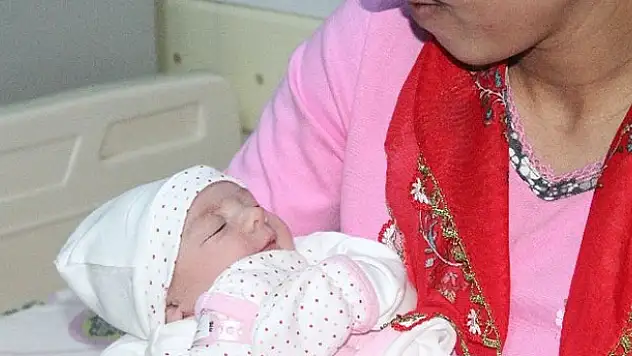 Konya'da yılın ilk bebeği 'Zeynep' oldu