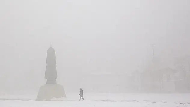 Konya'da yoğun sis!
