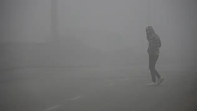 Konya'da yoğun sis etkili olmaya devam ediyor
