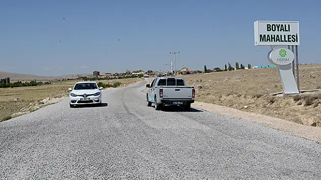 Konya'da yol standardı yükseldi