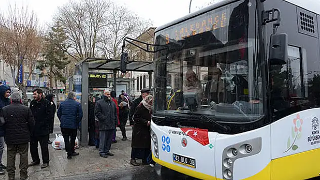 Konya'da yolcusu yoğun olan otobüs hatlarına ilave sefer eklendi