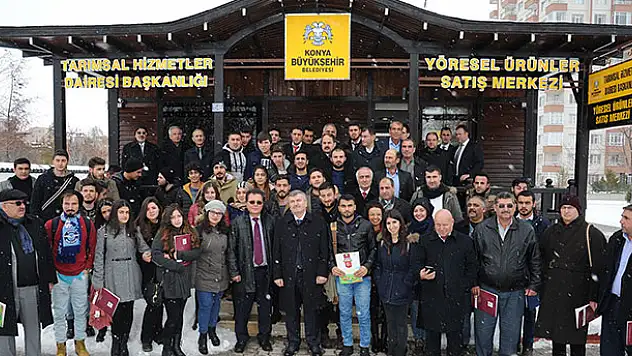 Konya'da Yöresel Ürünler Satış Merkezi Açıldı