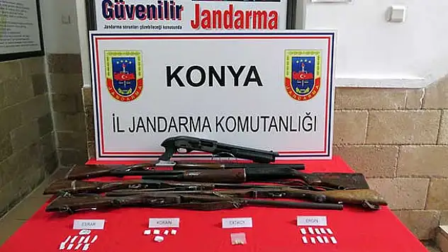 Konya'da Zehir Tacirlerine Operasyon: 11 Gözaltı