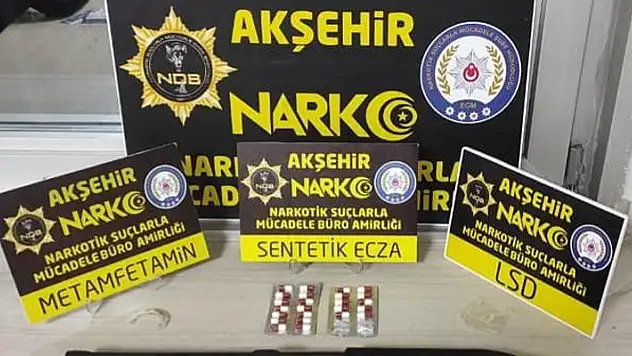 Konya'da zehir tacirlerine operasyon! 5 gözaltı