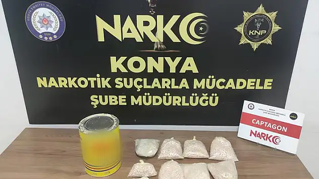Konya'da zehir tacirlerine operasyon: 8 tutuklama
