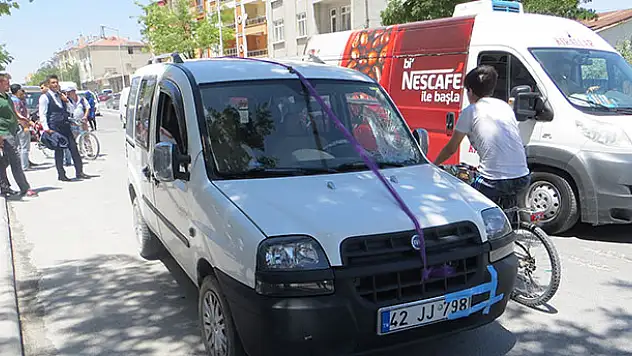 Konya'da zihinsel engelli gence araba çaptı