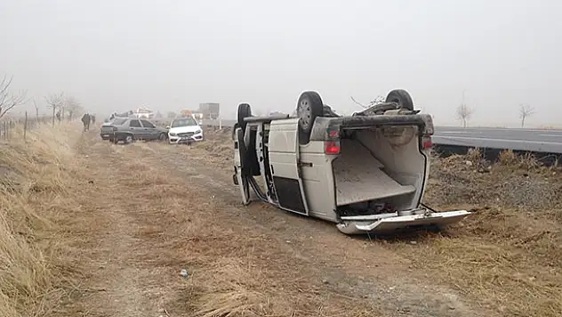 Konya'da zincirleme trafik kazası: 15 yaralı