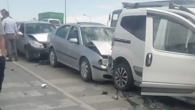 Konya'da zincirleme trafik kazası