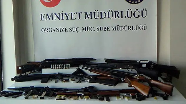 Konya dahil 11 ilde silah kaçakçılarına operasyon