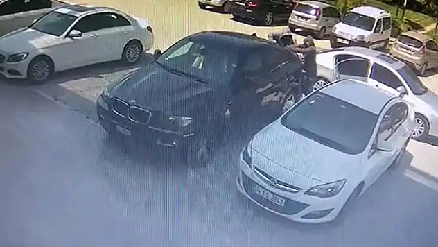Konya'daki 100 bin liralık hırsızlık güvenlik kamerasında