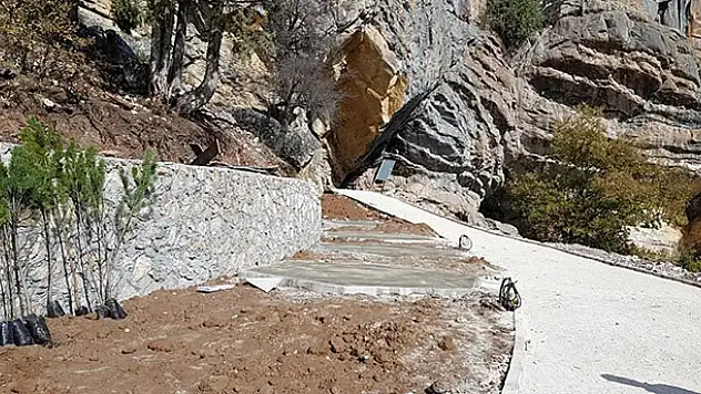 Konya'daki Çamlık Mağaraları turizme kazandırılıyor