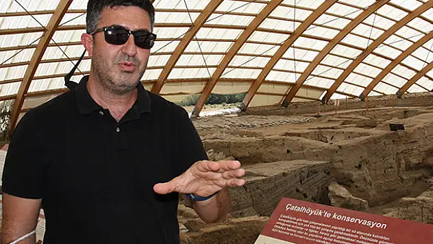 Konya'daki Çatalhöyük kazısının başkanlığına Doç. Dr. Ali Umut Türkcan getirildi