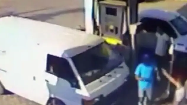 Konya'daki cinayet anı kamerada