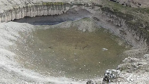 Konya'daki Çıralı Obruğu kurudu