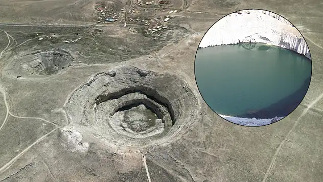Konya'daki Çıralı Obruk Gölü'nün eski görüntüsünden eser kalmadı