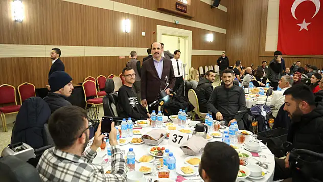 Konya'daki dezavantajlı gruplar ve aileleri iftarda buluştu