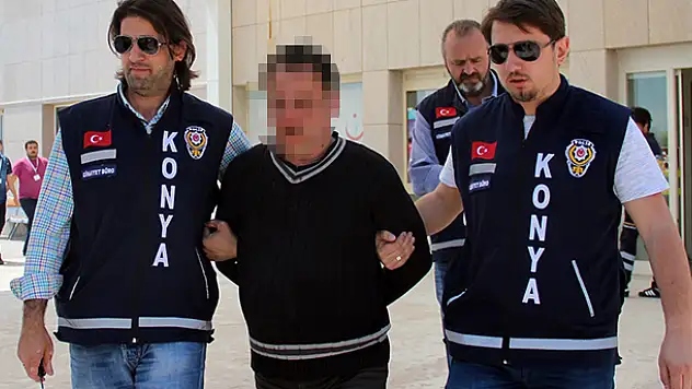Konya'daki emekli polis memuru cinayetinde zanlı tutuklandı